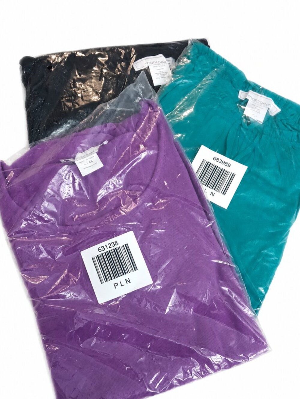 4X Plus size MYSTERY BOX of THREE Monroe & Main Plus Size Womens Clothing. NEW